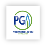 logo signifiant que Jimmy Paul est certifié PGA professionnel du gaz